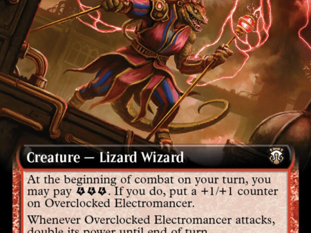 Overclocked Electromancer (Extended Art) [Modern Horizons 3 Commander] Supply