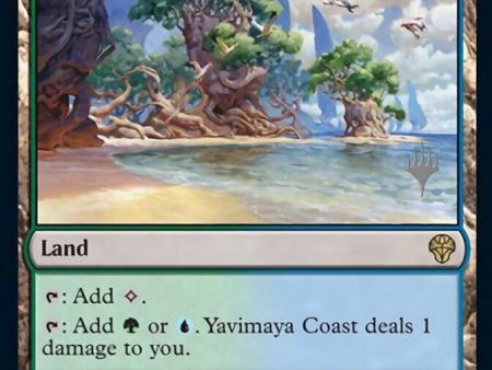 Yavimaya Coast (Promo Pack) [Dominaria United Promos] For Cheap