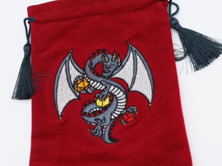 Dice Bag - Black Dragon Cheap