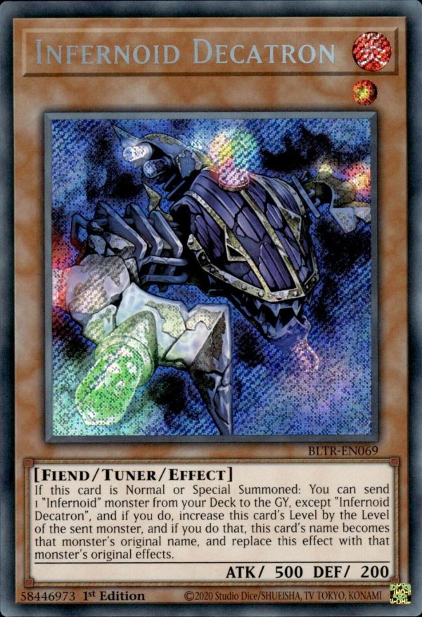 Infernoid Decatron [BLTR-EN069] Secret Rare Fashion