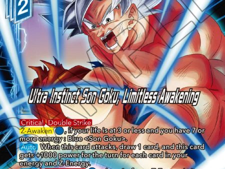 Ultra Instinct Son Goku, Limitless Awakening (P-400) [Promotion Cards] Online Sale