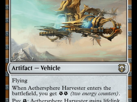 Aethersphere Harvester (Ripple Foil) [Modern Horizons 3 Commander] Sale