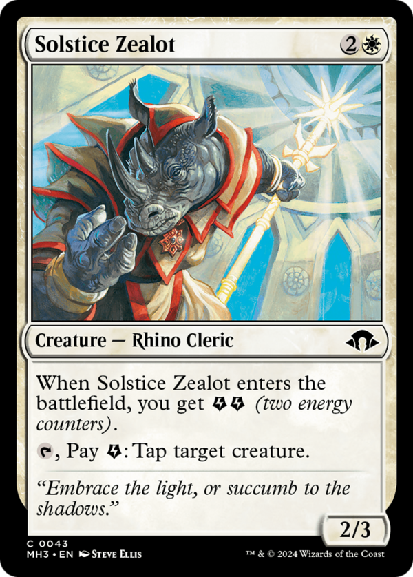 Solstice Zealot [Modern Horizons 3] For Cheap