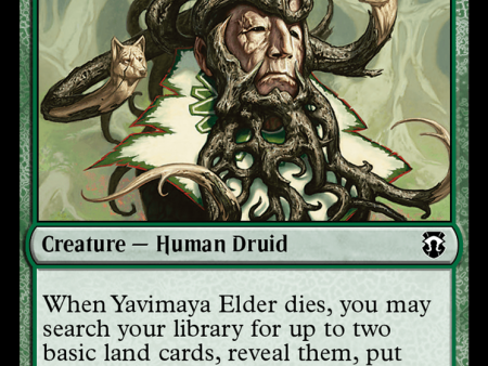 Yavimaya Elder (Ripple Foil) [Modern Horizons 3 Commander] Online Hot Sale