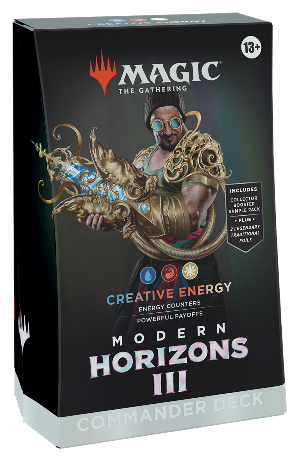 MTG Modern Horizons 3 Commander Deck: Creative Energy Fashion