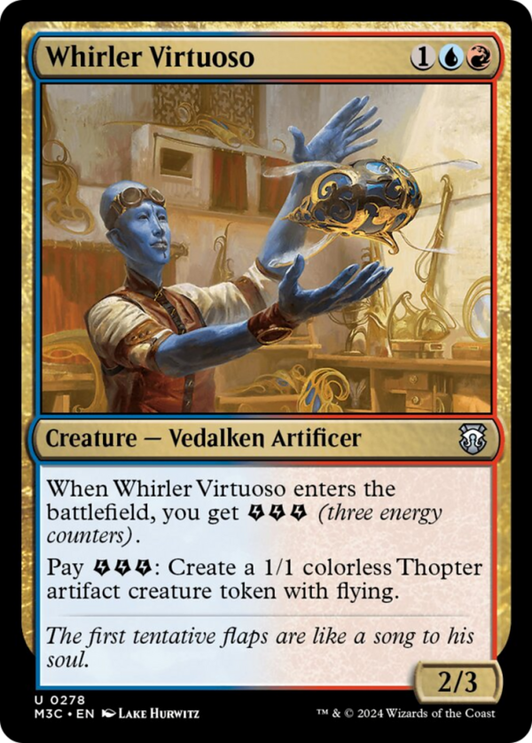 Whirler Virtuoso [Modern Horizons 3 Commander] on Sale