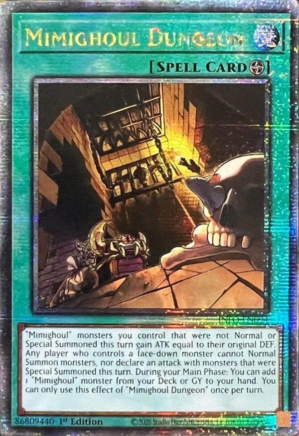 Mimighoul Dungeon (Quarter Century Secret Rare) [INFO-EN094] Quarter Century Secret Rare Online