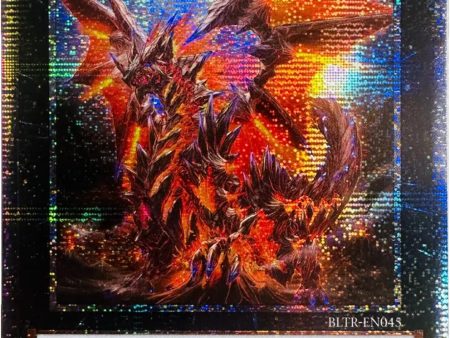 Blaze, Supreme Ruler of all Dragons (Quarter Century Secret Rare) [BLTR-EN045] Quarter Century Secret Rare on Sale