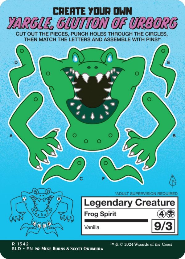 Yargle, Glutton of Urborg [Secret Lair Drop Series] Sale