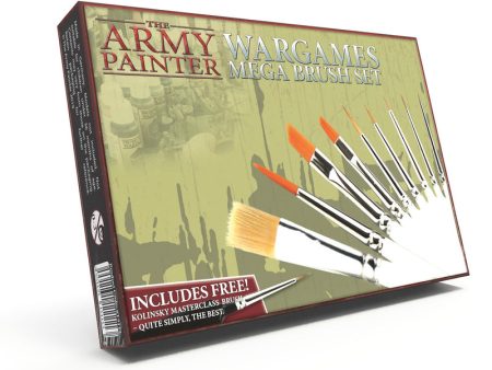 Army Painter: Mega Brush Set For Discount