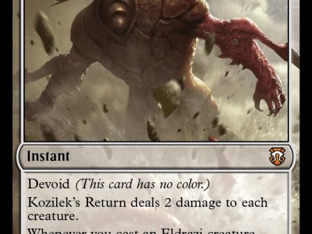 Kozilek s Return [Modern Horizons 3 Commander] For Sale