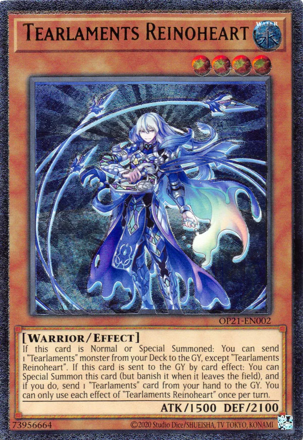 Tearlaments Reinoheart [OP21-EN002] Ultimate Rare Discount