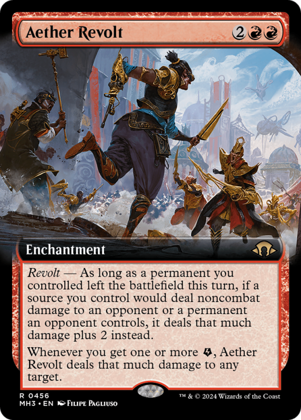 Aether Revolt (Extended Art) [Modern Horizons 3] Online now