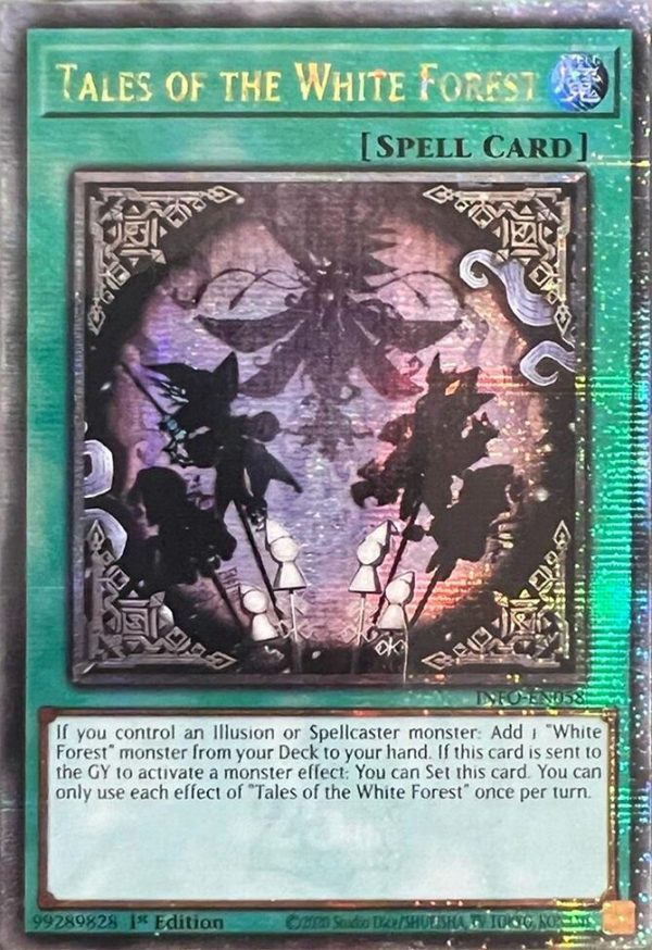 Tales of the White Forest (Quarter Century Secret Rare) [INFO-EN058] Quarter Century Secret Rare Fashion