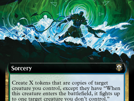 Aggressive Biomancy (Extended Art) (Ripple Foil) [Modern Horizons 3 Commander] Online