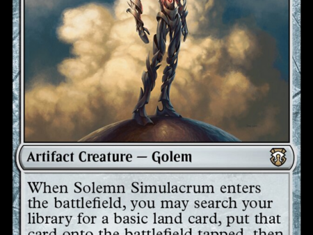 Solemn Simulacrum [Modern Horizons 3 Commander] For Cheap