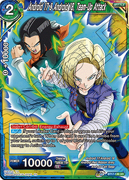 Android 17 & Android 18, Team-Up Attack (BT17-136) [Ultimate Squad] Cheap