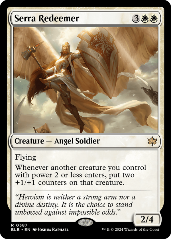 Serra Redeemer [Bloomburrow] For Discount