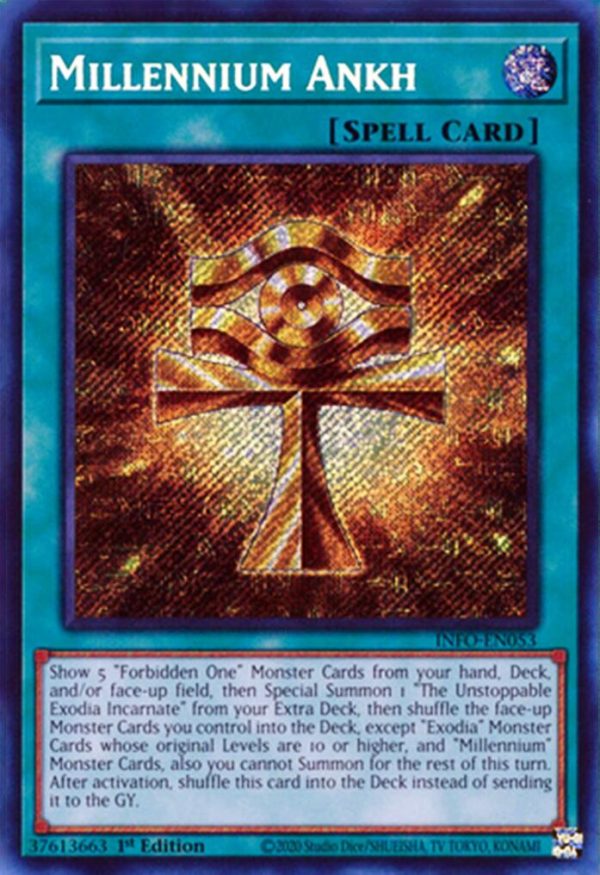 Millennium Ankh [INFO-EN053] Secret Rare Online Sale