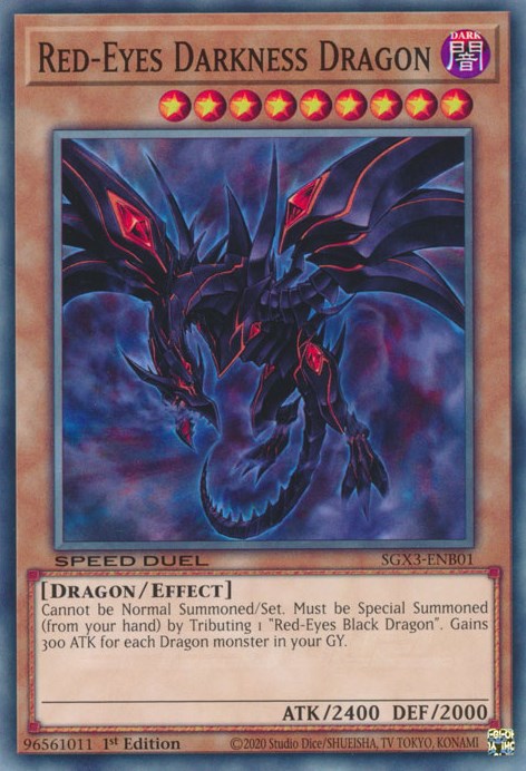 Red-Eyes Darkness Dragon [SGX3-ENB01] Common Cheap