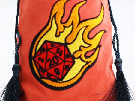 Dice Bag - Dice Fireball on Sale