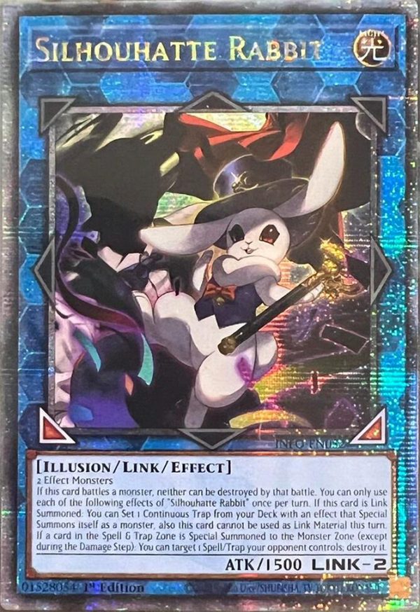 Silhouhatte Rabbit (Quarter Century Secret Rare) [INFO-EN052] Quarter Century Secret Rare Hot on Sale