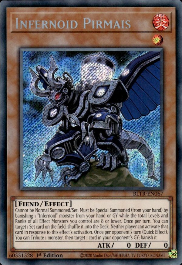 Infernoid Pirmais [BLTR-EN067] Secret Rare Cheap