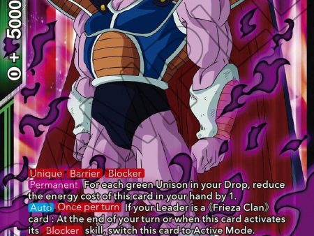 King Cold, Leader of the Frieza Clan (Z03 Dash Pack) (P-466) [Promotion Cards] Fashion