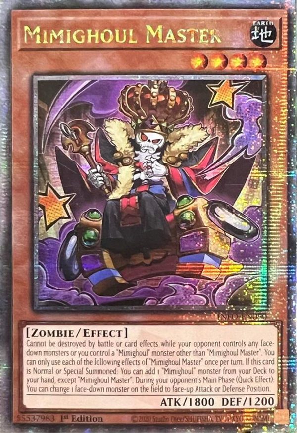 Mimighoul Master (Quarter Century Secret Rare) [INFO-EN090] Quarter Century Secret Rare Fashion