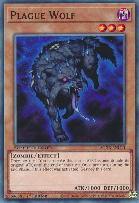 Plague Wolf [SGX3-ENC11] Common Online