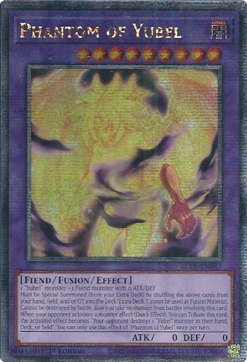 Phantom of Yubel (Quarter Century Secret Rare) [BLTR-EN047] Quarter Century Secret Rare For Discount