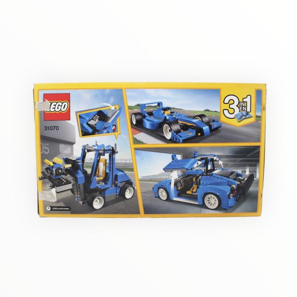 Certified Used Set 31070 Creator Turbo Track Racer Sale