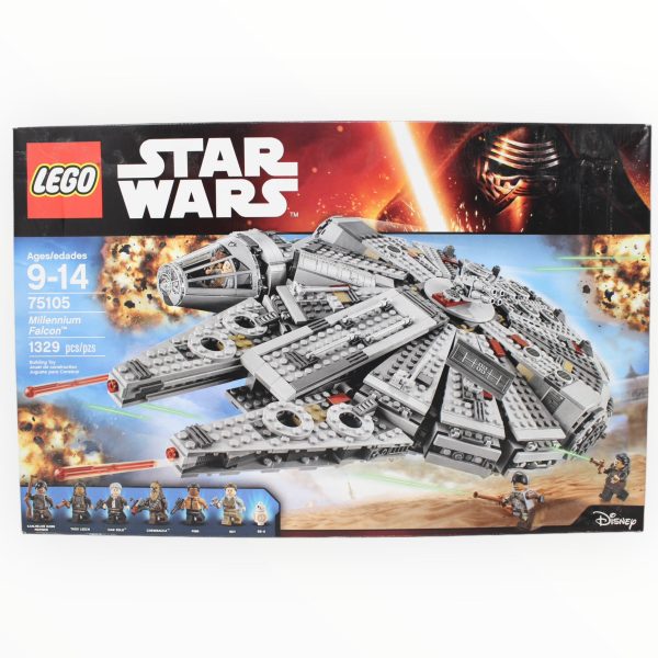 Retired Set 75105 Star Wars Millennium Falcon (damaged box) on Sale