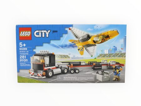 Retired Set 60289 City Airshow Jet Transporter on Sale