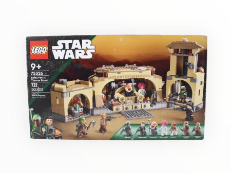 Certified Used Set 75326 Star Wars Boba Fett’s Throne Room Discount