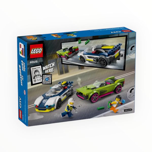 60415 City Police Car and Muscle Car Chase Online Sale