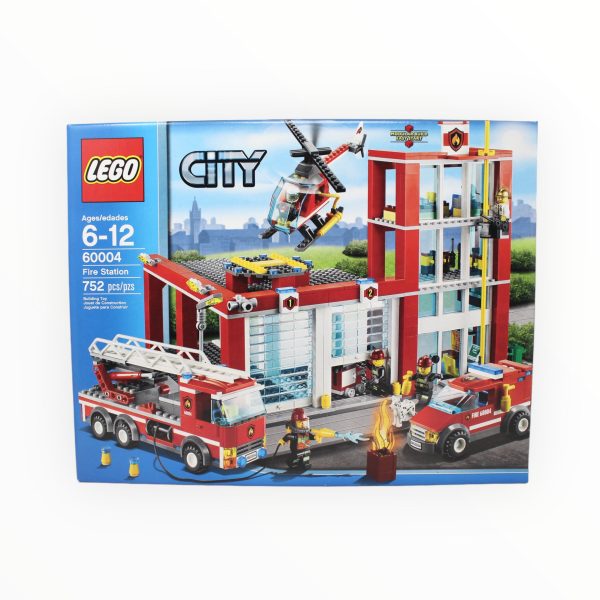 Retired Set 60004 City Fire Station Discount