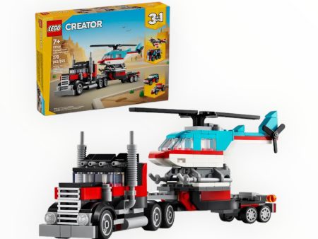 31146 Creator Flatbed Truck with Helicopter For Cheap