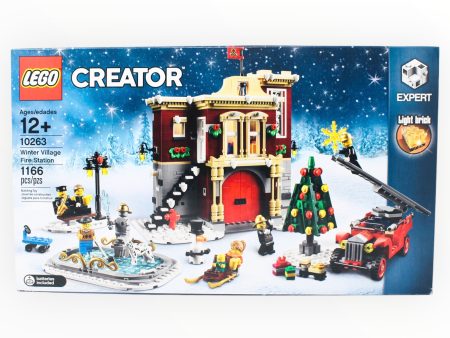 Retired Set 10263 Creator Winter Village Fire Station Supply