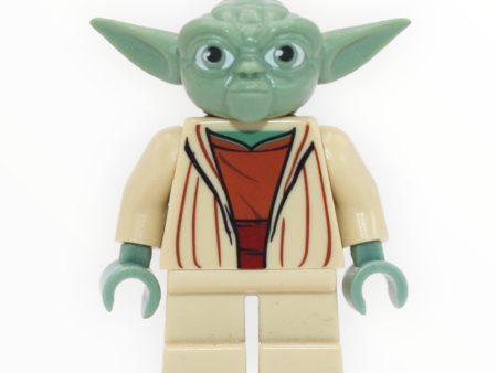 Yoda (Clone Wars, white hair, dark orange belt, plain back Online now