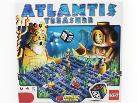 Certified Used Set 3851 LEGO Atlantis Treasure Supply