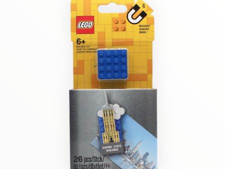 Retired Set 854030 LEGO Empire State Building Magnet Build Supply