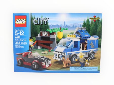 Retired Set 4441 City Police Dog Van Supply