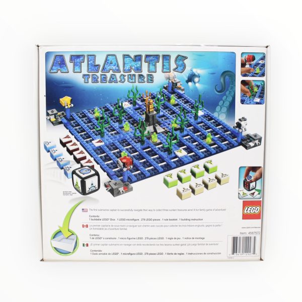 Certified Used Set 3851 LEGO Atlantis Treasure Supply