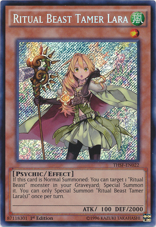 Ritual Beast Tamer Lara [THSF-EN022] Secret Rare Discount