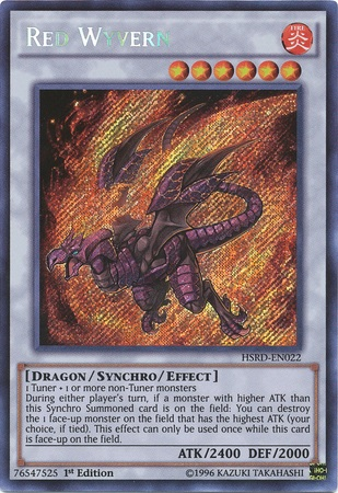 Red Wyvern [HSRD-EN022] Secret Rare Discount