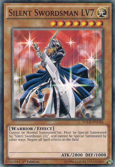 Silent Swordsman LV7 [YGLD-ENC06] Common For Discount