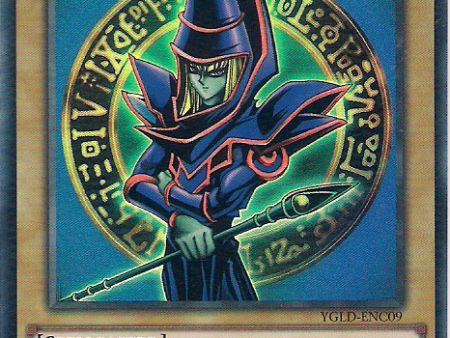 Dark Magician [YGLD-ENC09] Ultra Rare For Sale