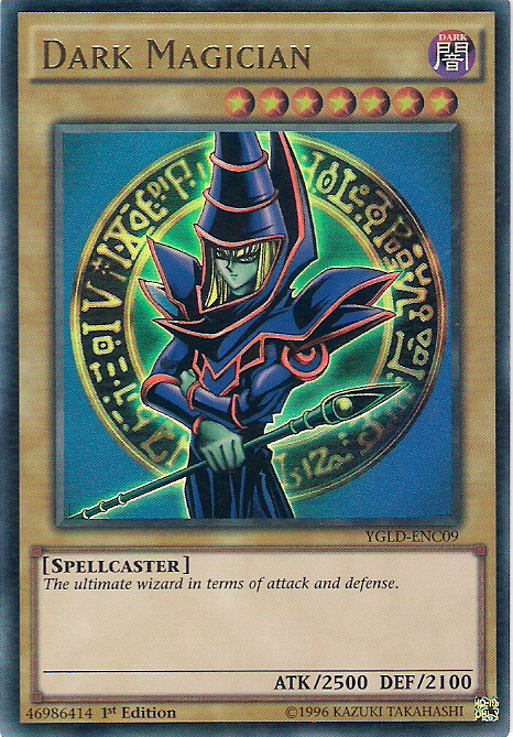 Dark Magician [YGLD-ENC09] Ultra Rare For Sale