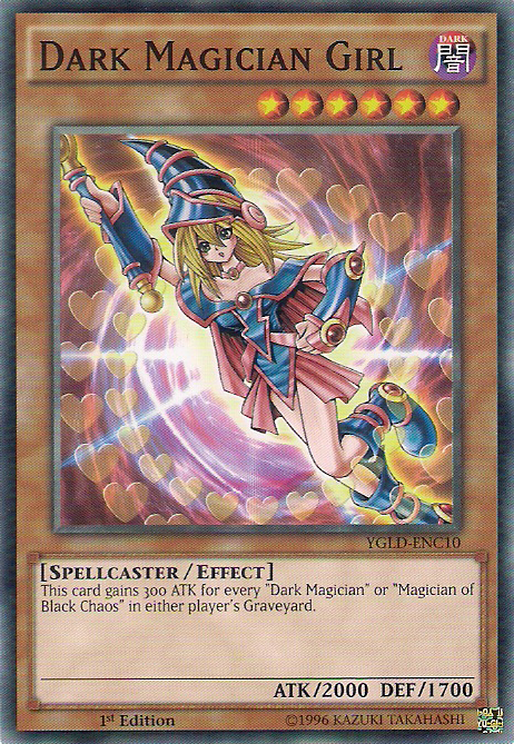 Dark Magician Girl [YGLD-ENC10] Common Online Hot Sale